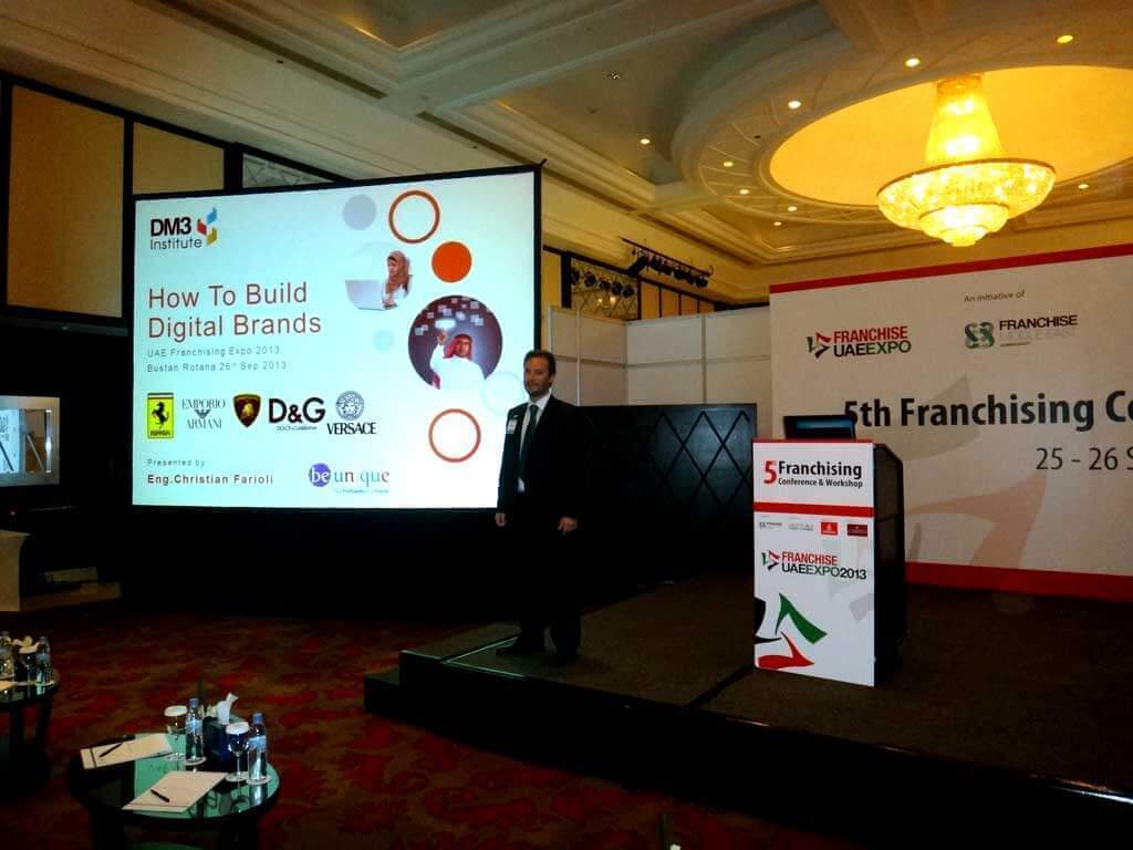 Christian Farioli Build Digital Brands Conference