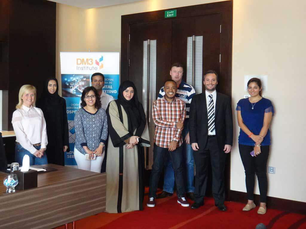 Christian Farioli in Dubai Digital Marketing Training