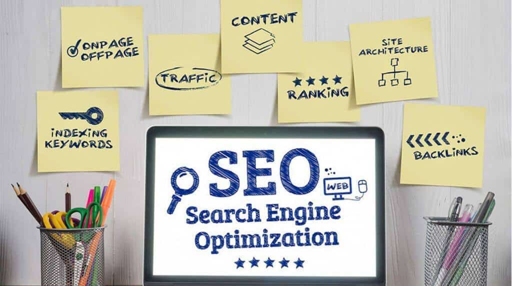 SEO or Search Engine Optimization is the process of making a website easy to find in search results. Without SEO, the newly designed website can't reach its optimum potential because it is hardly visible online. SEO includes services like content creation, keyword targeting, backlink building among many others to rank better in search engines. 